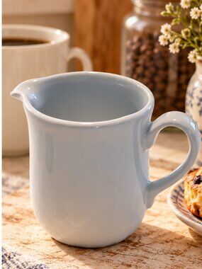 Corelle Coordinates Stoneware Small Pitcher Creamer Cottage Farmhouse